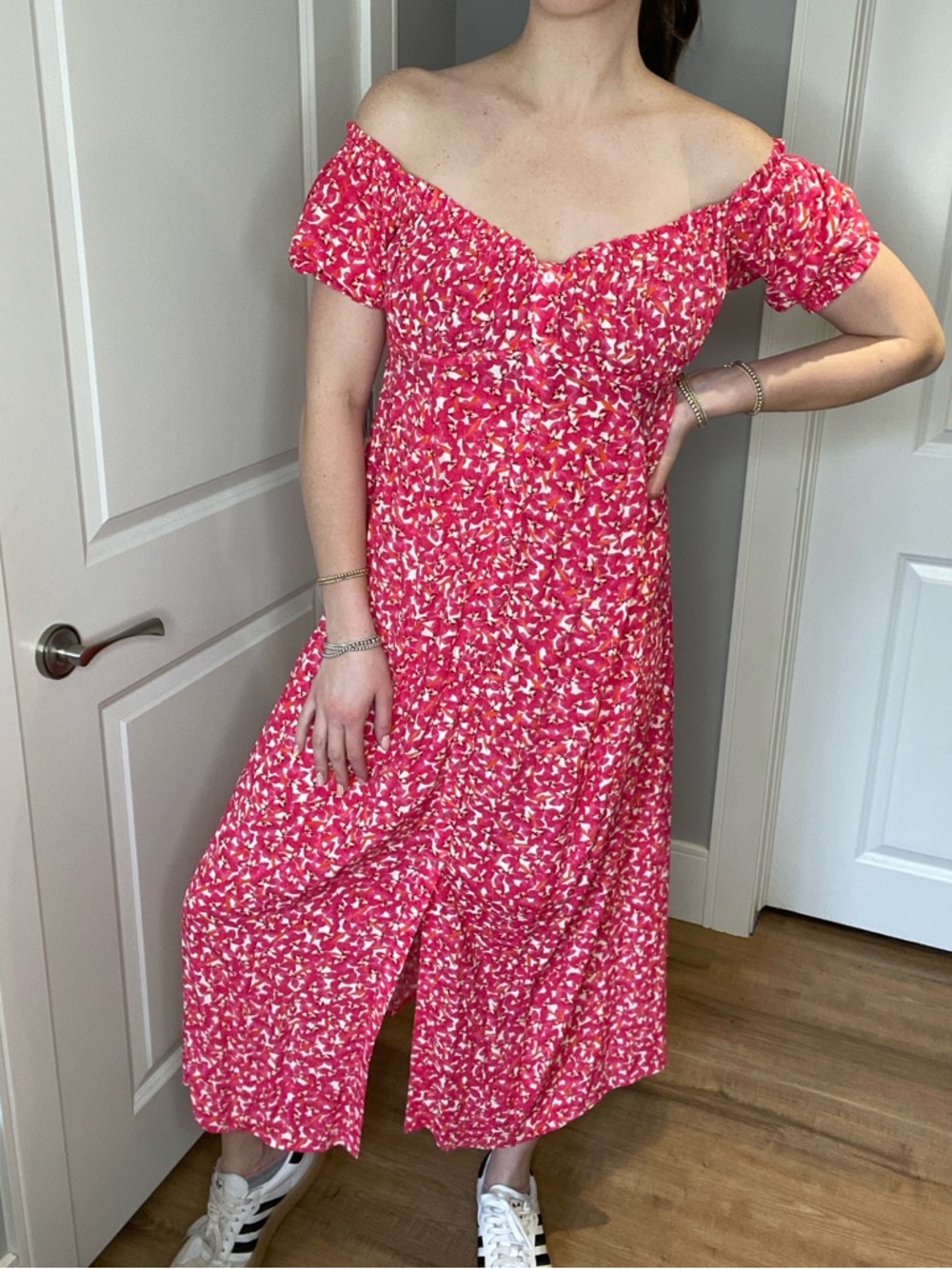 H&M Maternity Floral Maxi Dress